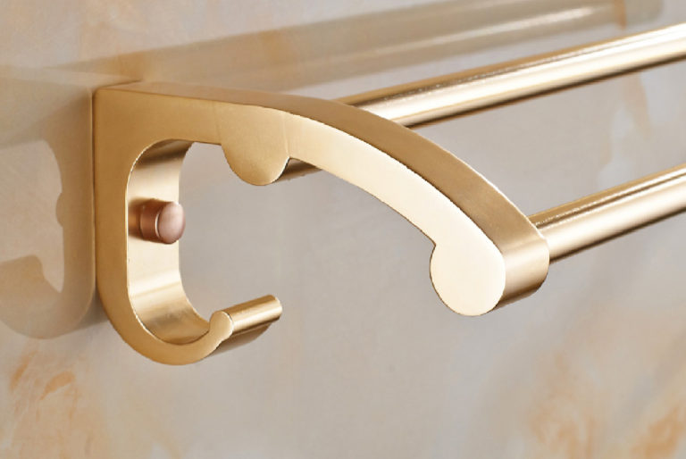 INOVO Dazzle Bathroom Accessories in Brush Gold 6 pcs set INOVO Singapore