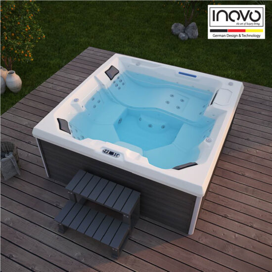 Outdoor Jacuzzi Whirlpool Hot Tub - INOVO Singapore