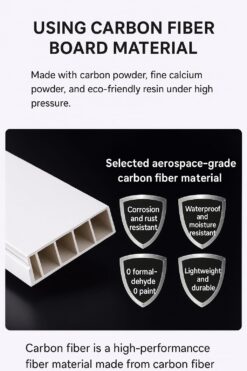 Alternative view of Aria Aluminum composite with carbon fiber Vanity Basin Cabinet in ( Dark Grey )