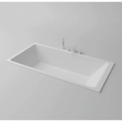 Luxury Liesel Cast Stone Solid Surface Built in ( Drop in) Bathtub / Length 170-175cm / Width 68-88cm