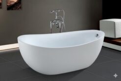 Alternative view of Luxury Axel Freestanding Bathtub / Jacuzzi Whirlpool / Length 130cm-180cm / Width 63cm- 80cm