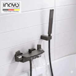 Luxury Vogue Waterfall Bathtub Faucet Tap in Gun Metal- PUB WELS Certified